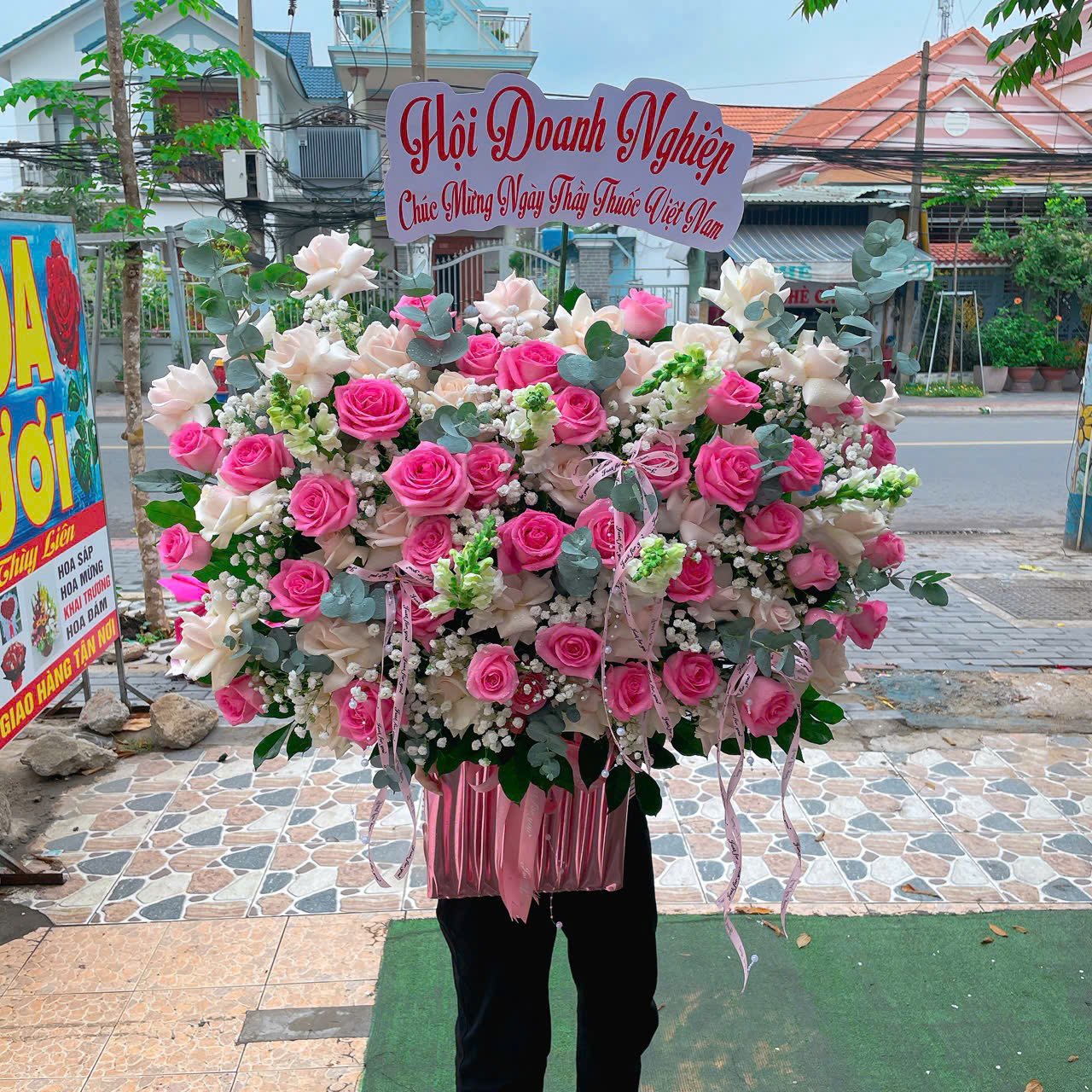 Kệ hoa khai trương Tấn Lộc 061