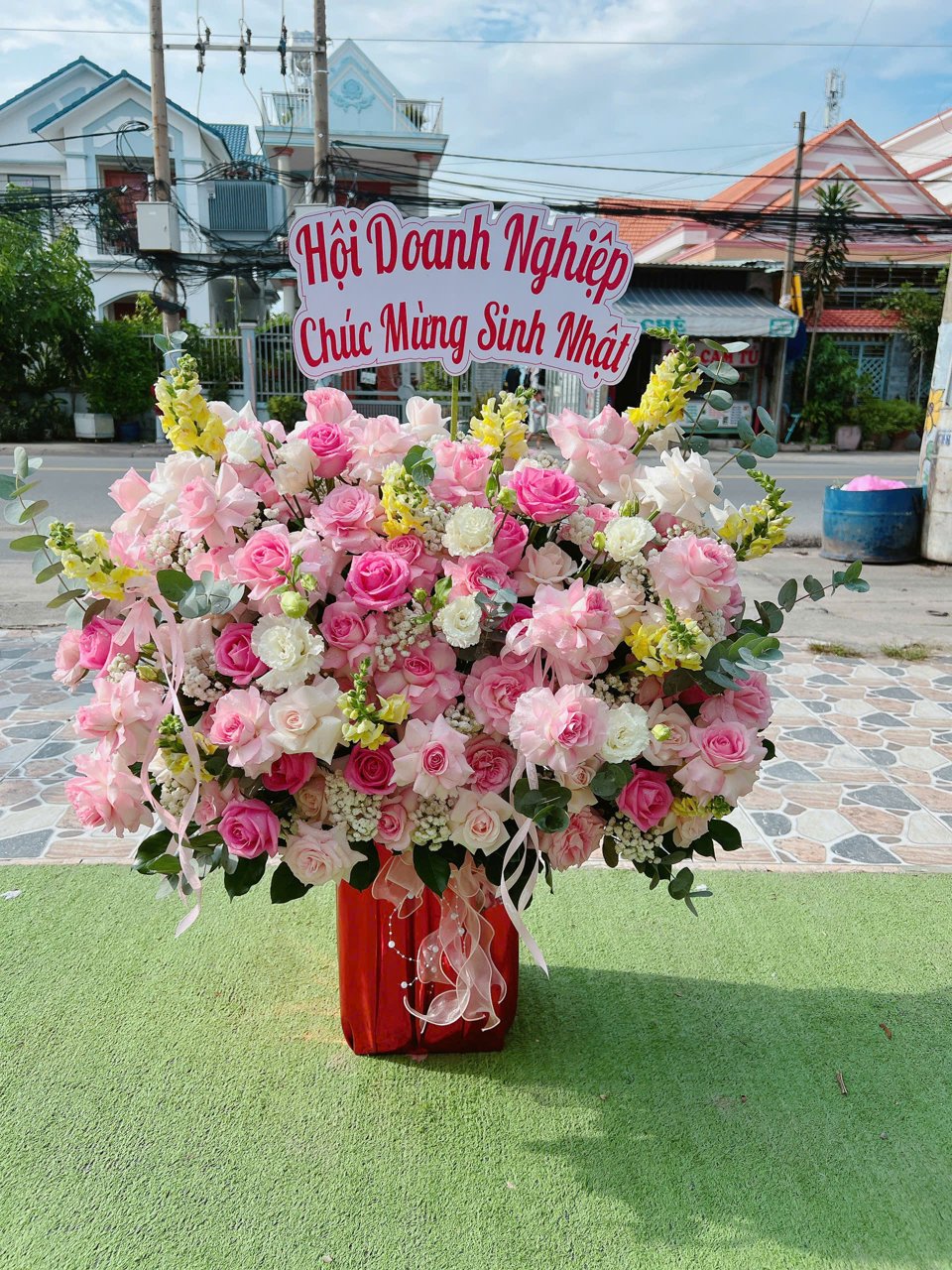 Kệ hoa khai trương Như Ý 073