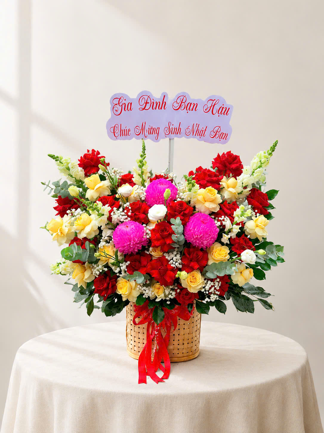 Lẵng hoa sinh nhật Đại Hỷ 015