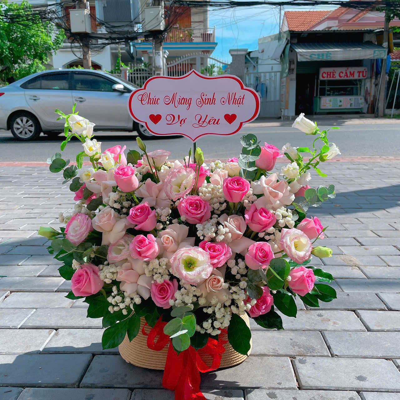 Lẵng hoa sinh nhật Phước Lộc 018