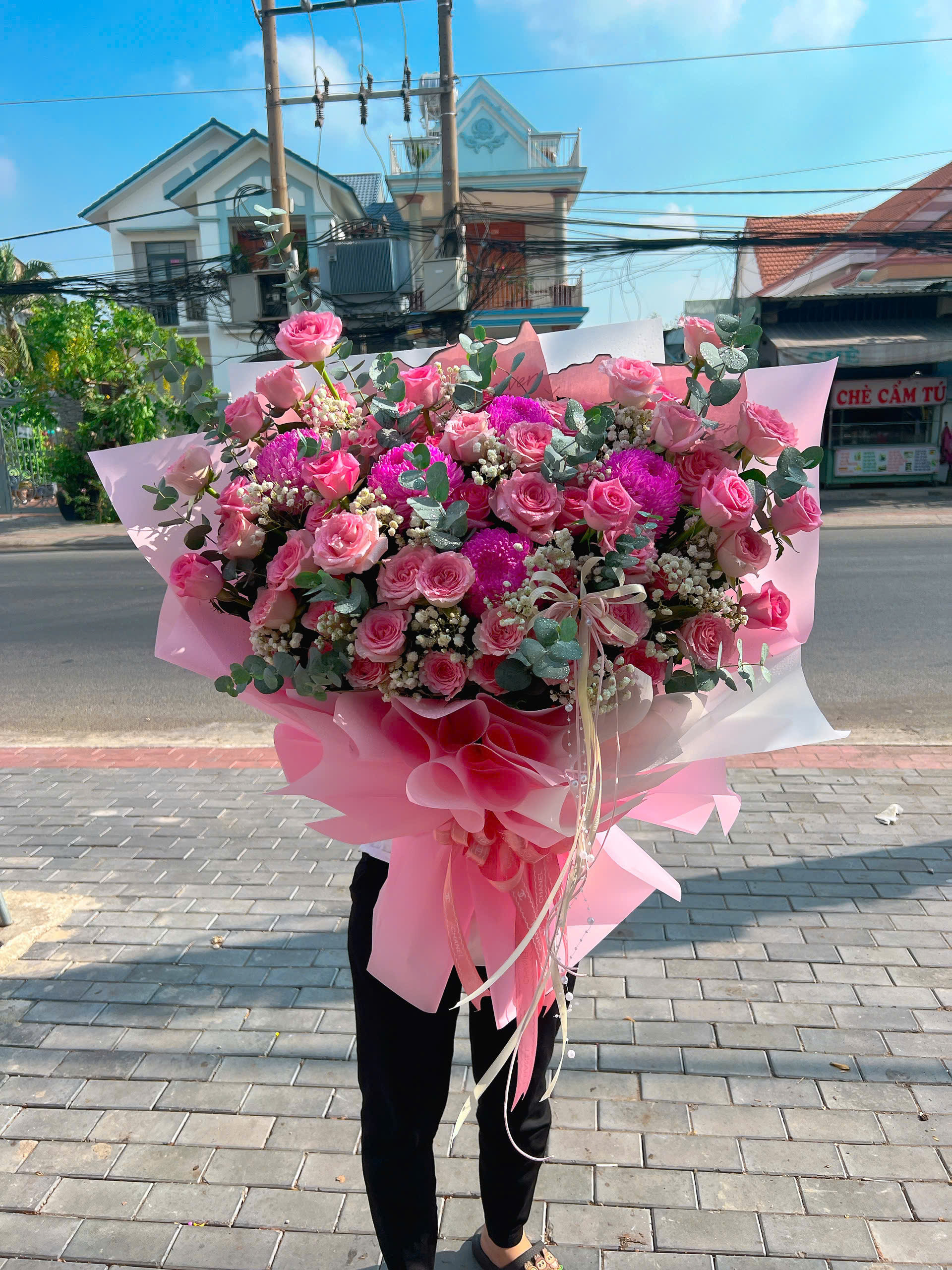 Bó hoa sinh nhật Kim Ngân 029