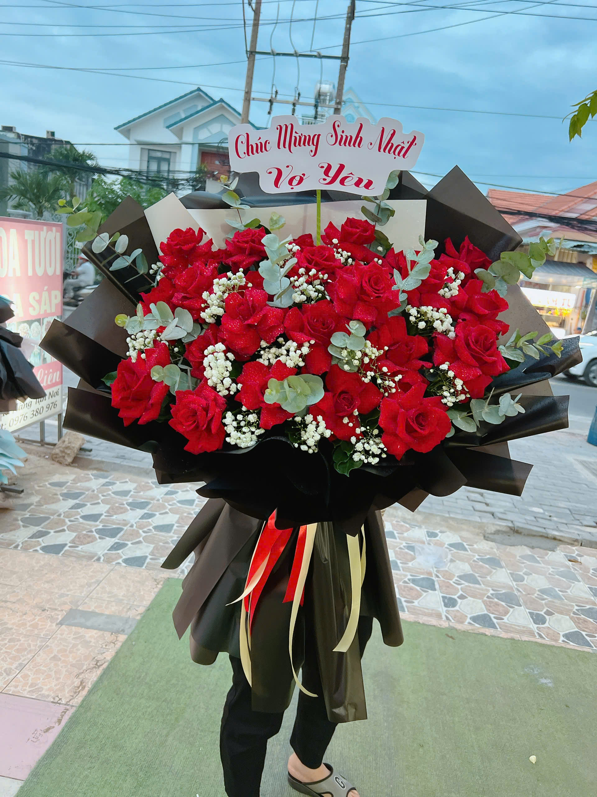 Bó hoa sinh nhật Cát Tường 034