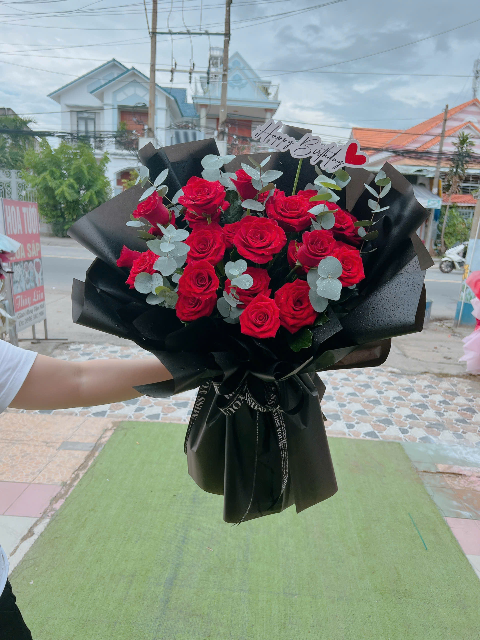 Bó hoa sinh nhật Vượng Khí 036