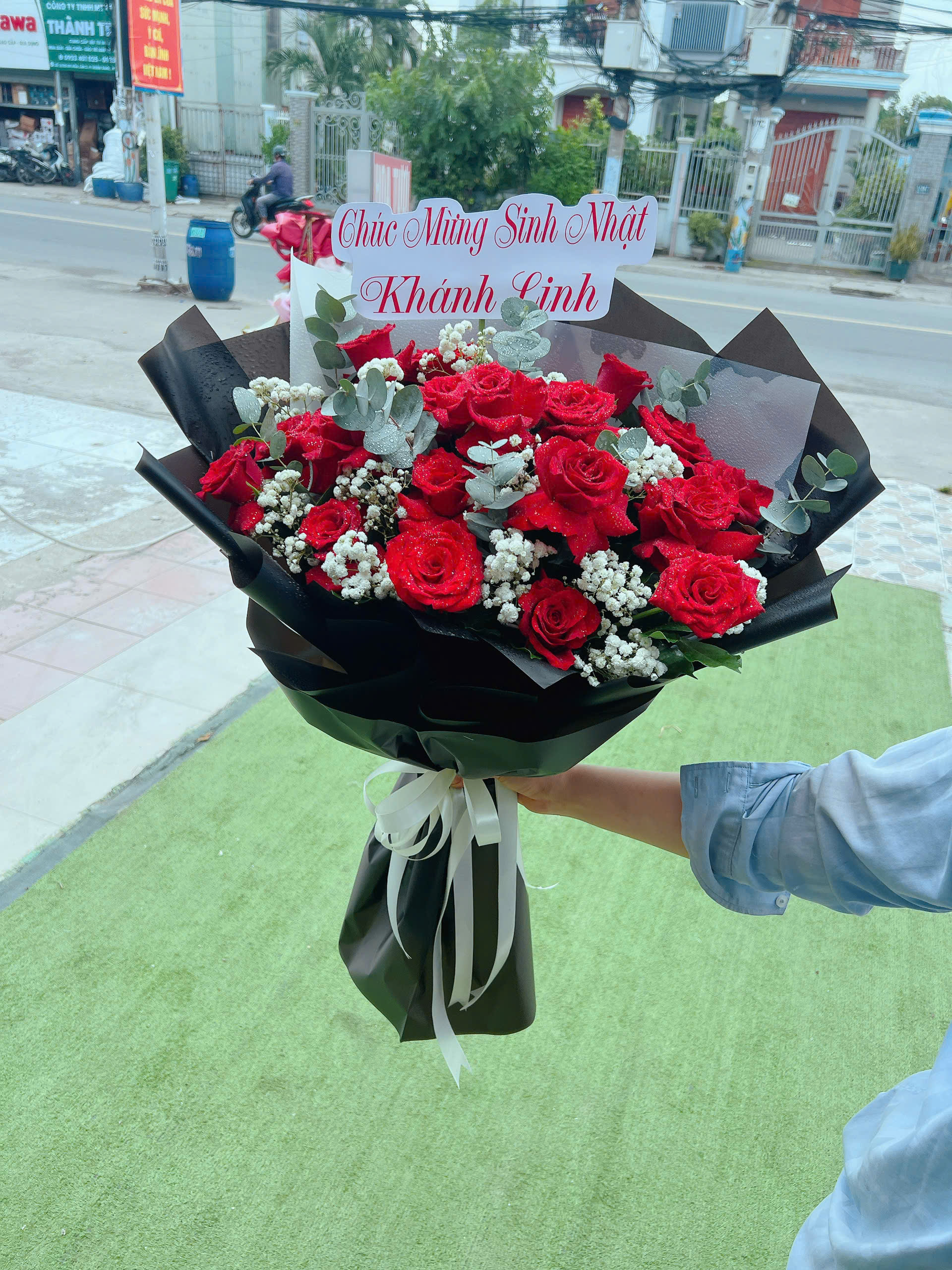 Bó hoa sinh nhật Thành Đạt 039