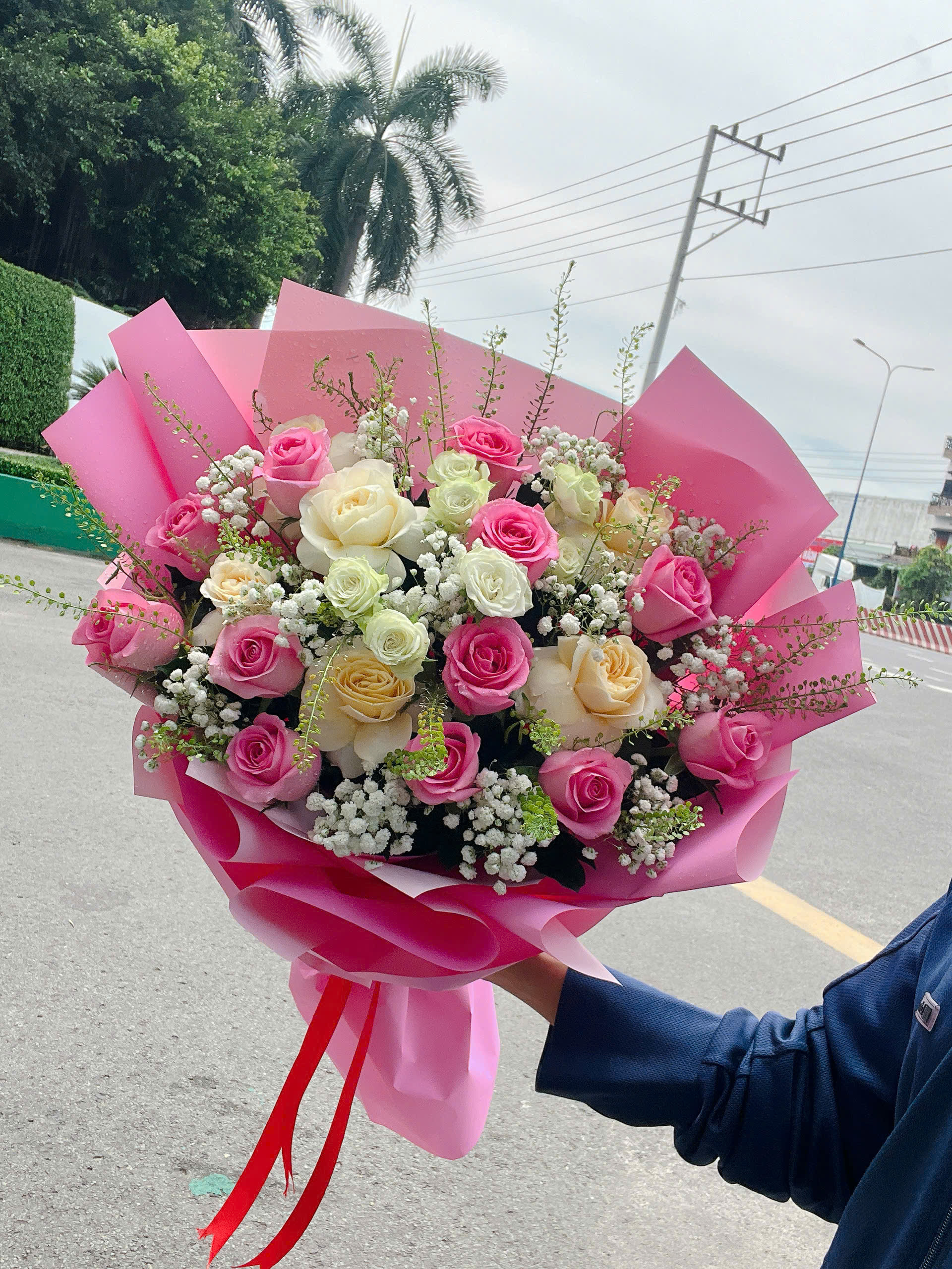Bó hoa sinh nhật Phát Tài 044